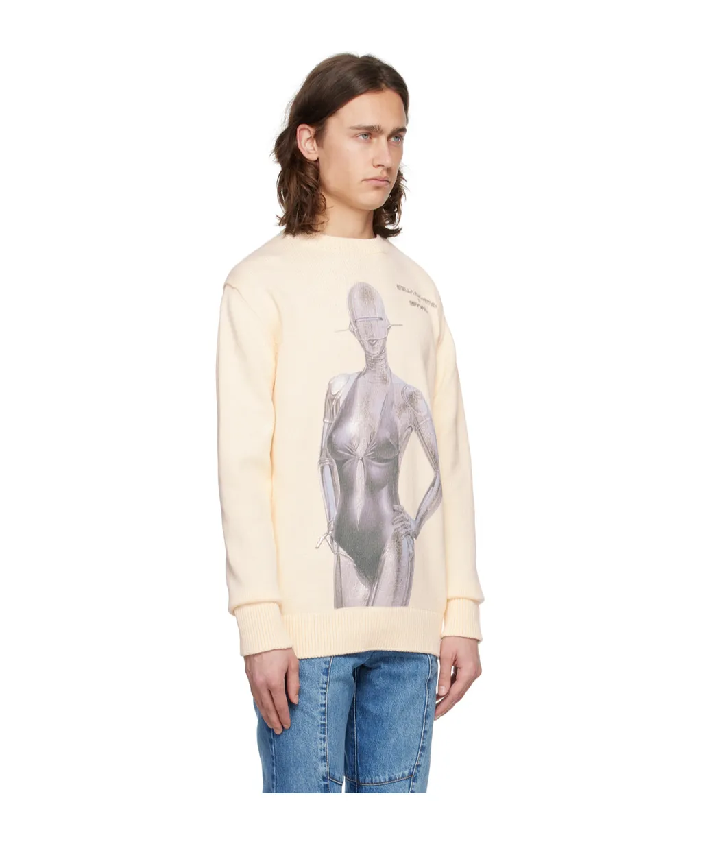 Logo Embroidered Sweater