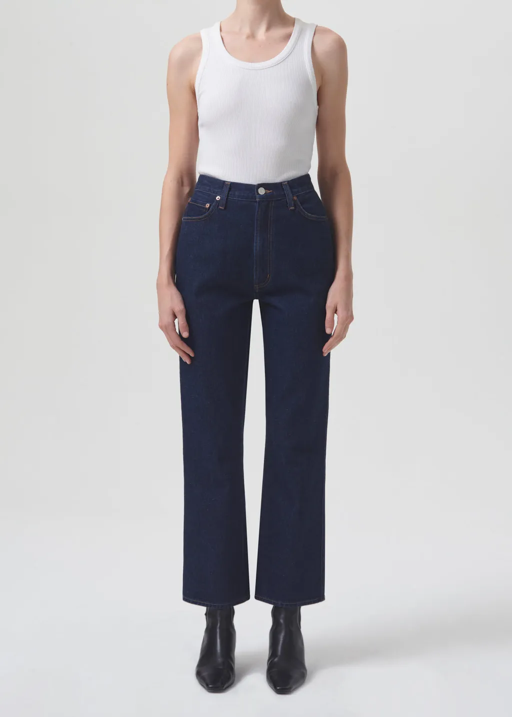Whisper Mid-Rise Flared Jeans