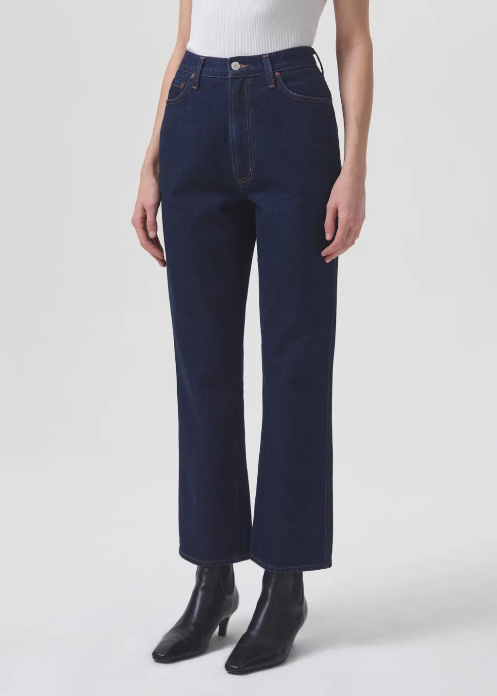 Whisper Mid-Rise Flared Jeans
