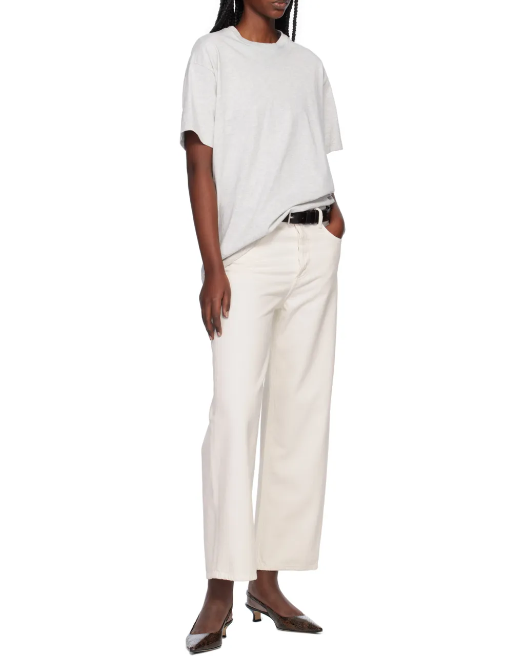 Agolde Ren High-Waisted Wide-Leg Jeans