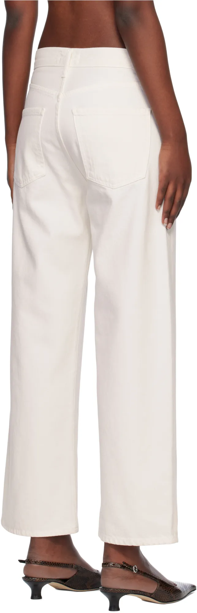 Agolde Ren High-Waisted Wide-Leg Jeans