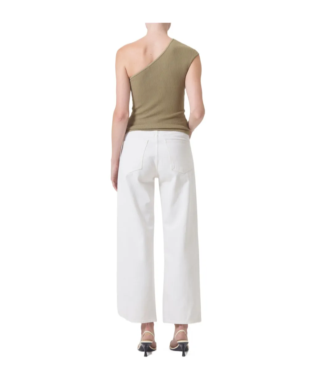 Agolde Ren High-Waisted Wide-Leg Jeans