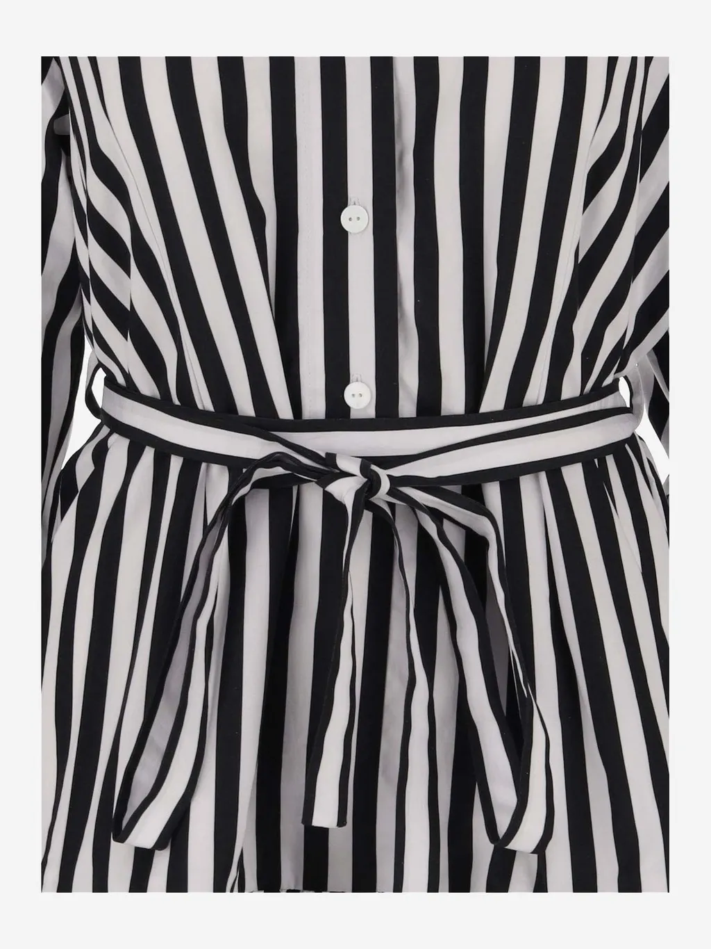 Patou Striped Shirtdress Top