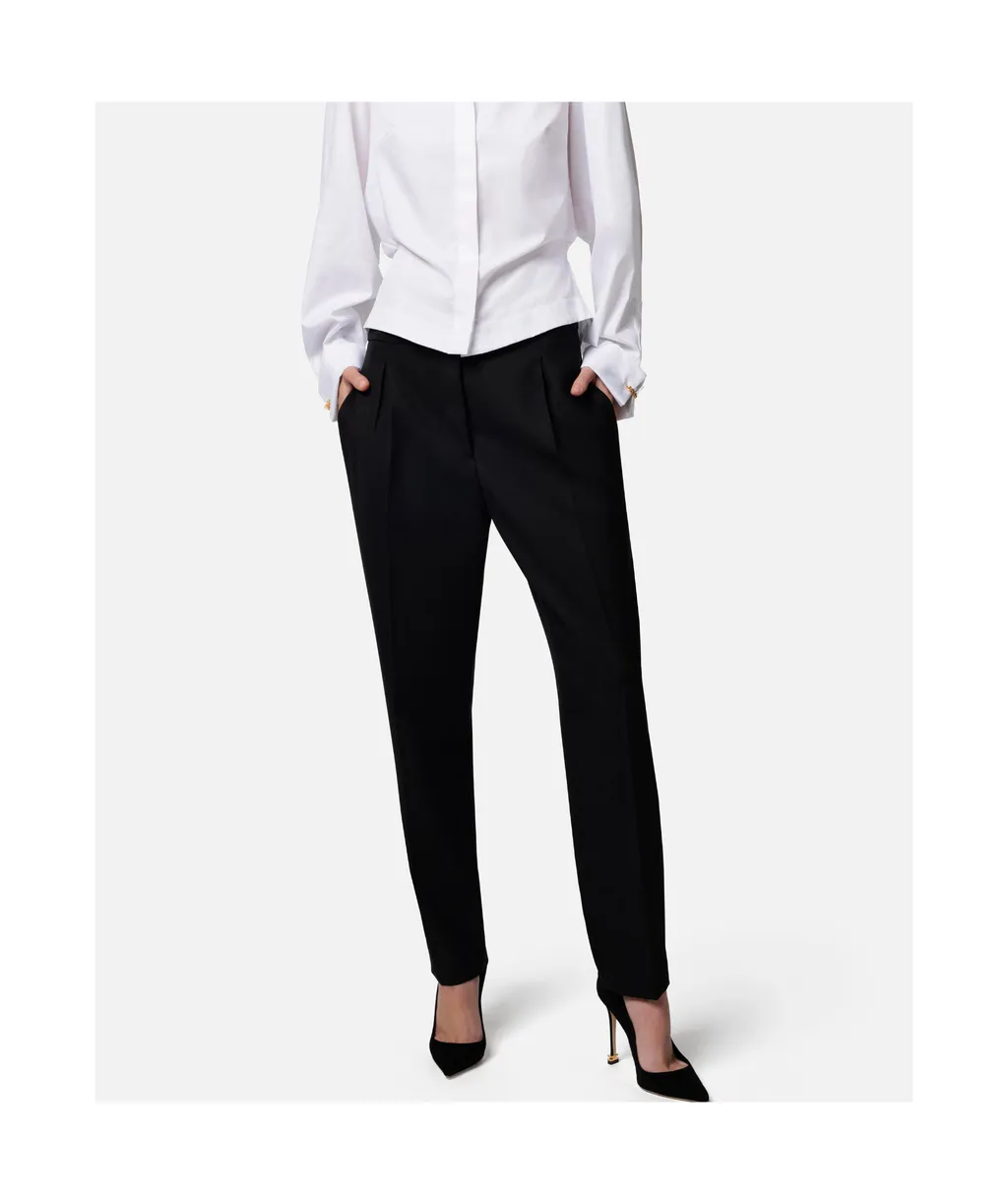 Elisabetta Franchi Darts Straight Trousers