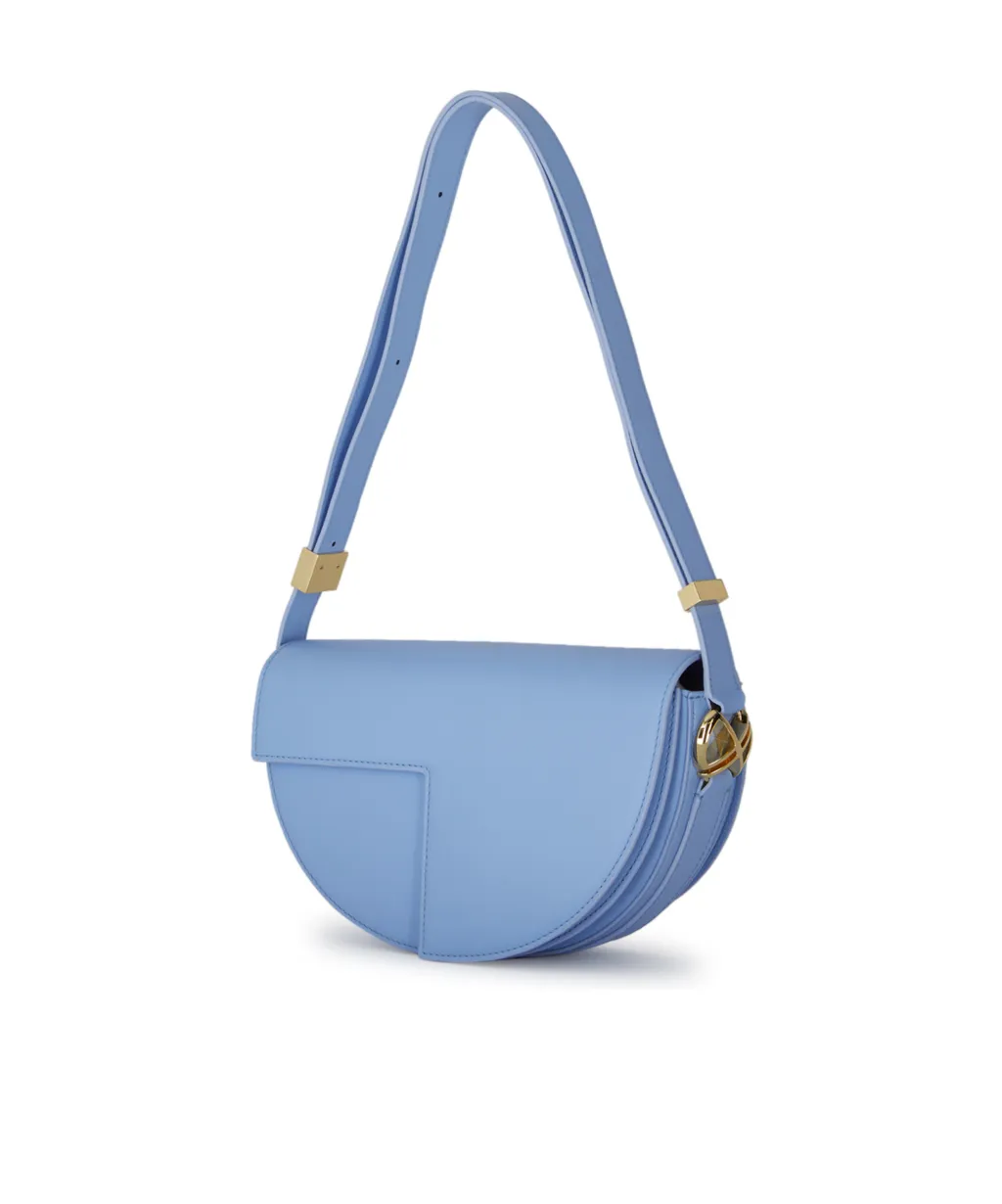 Patou Logo Plaque Cut-Out Detail Shoulder Bag