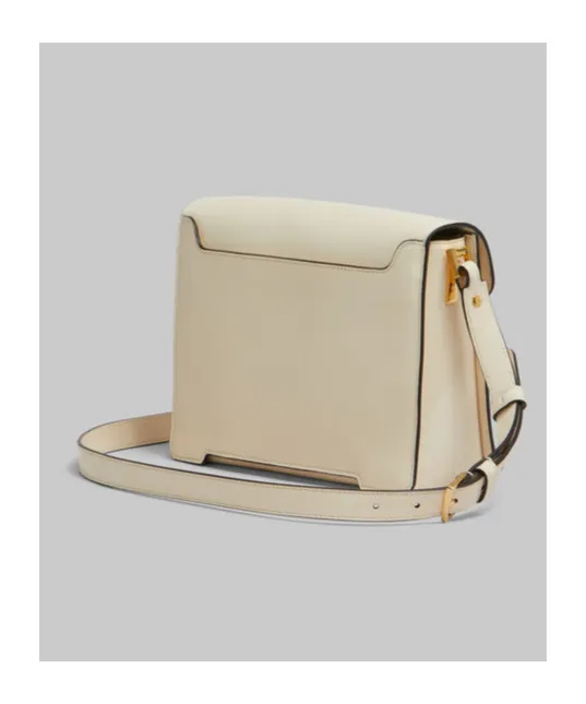 Marni Trunkaroo Foldover Top Medium Shoulder Bag