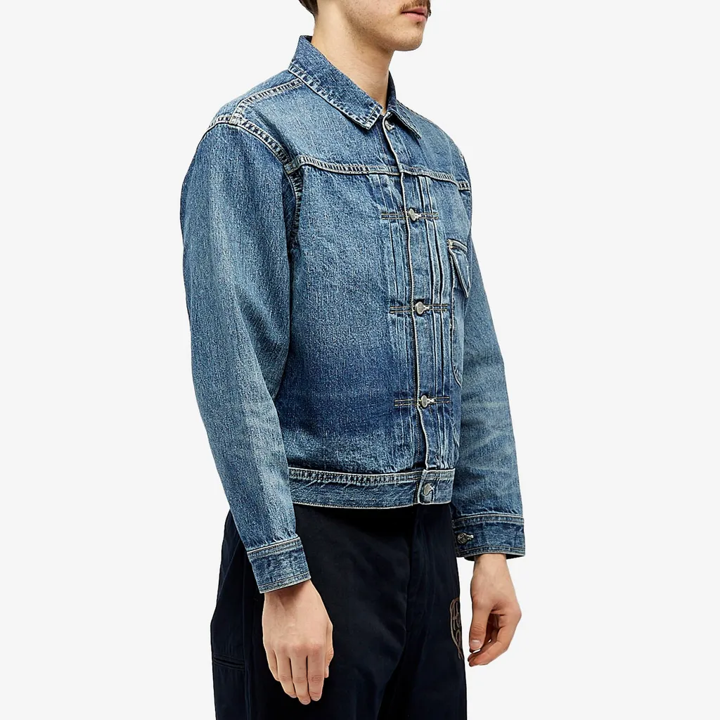 Long-Sleeved Denim Jacket