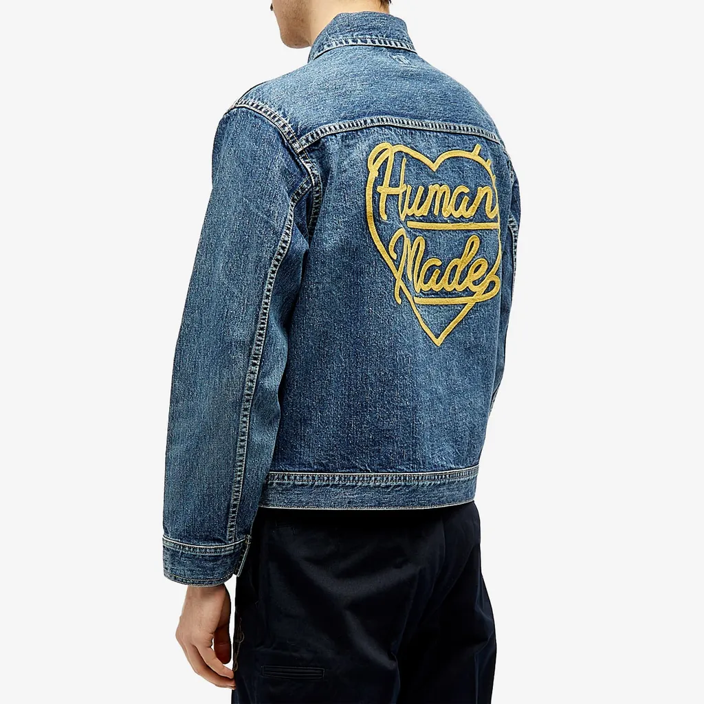Long-Sleeved Denim Jacket