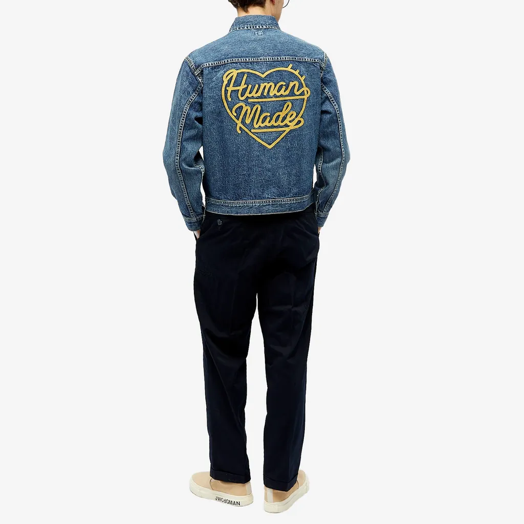Long-Sleeved Denim Jacket