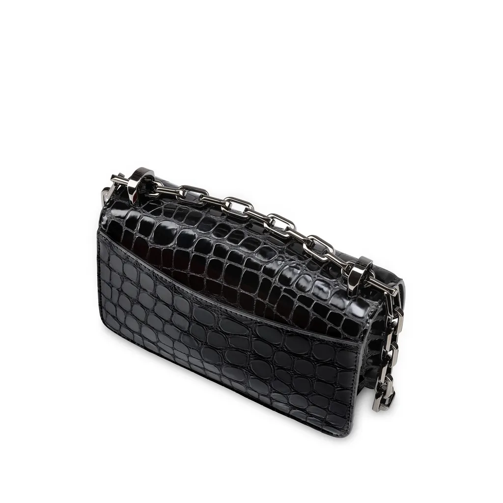 Christian Louboutin Loubi54 Foldover Top Crossbody Bag