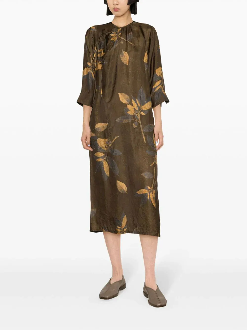 Agina Printed Dress