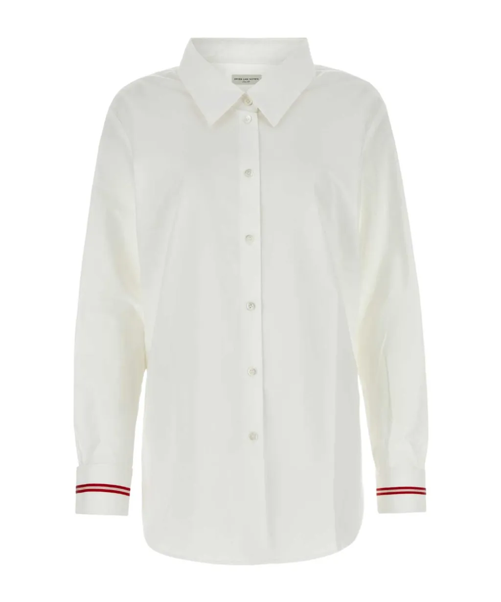 Dries Van Noten Long-Sleeved Button-Up Shirt