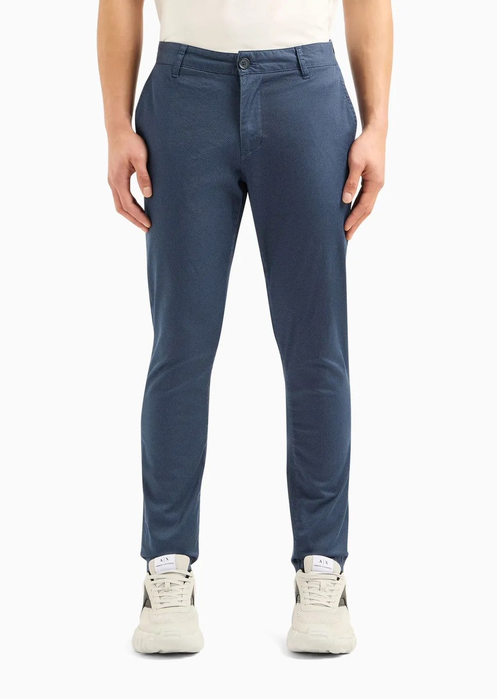 Waistband Loop Casual Pants