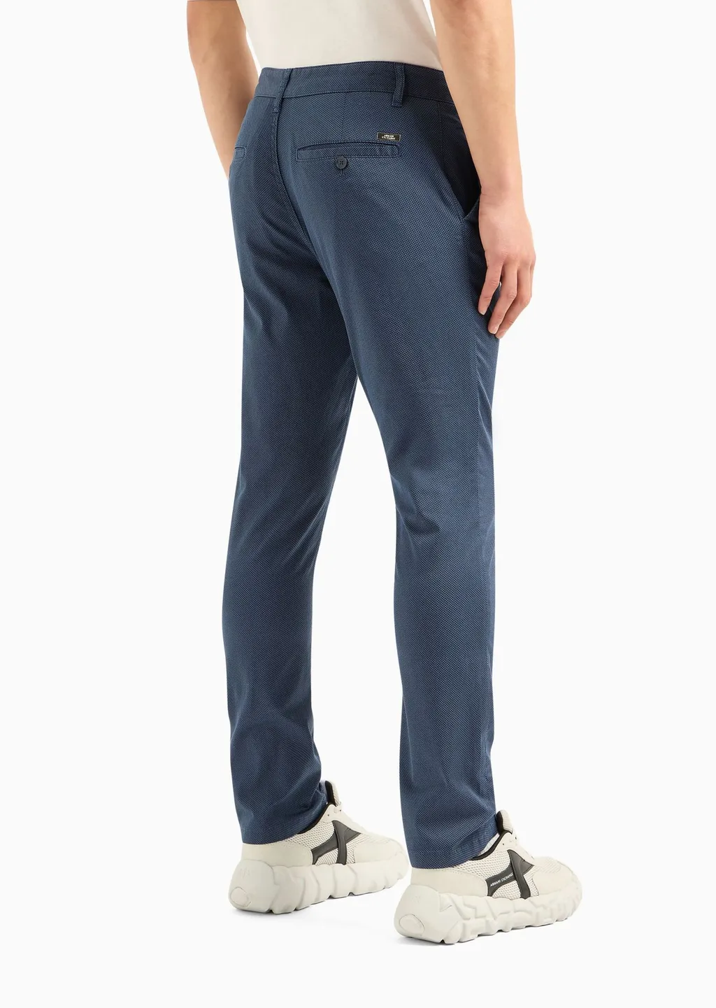 Waistband Loop Casual Pants