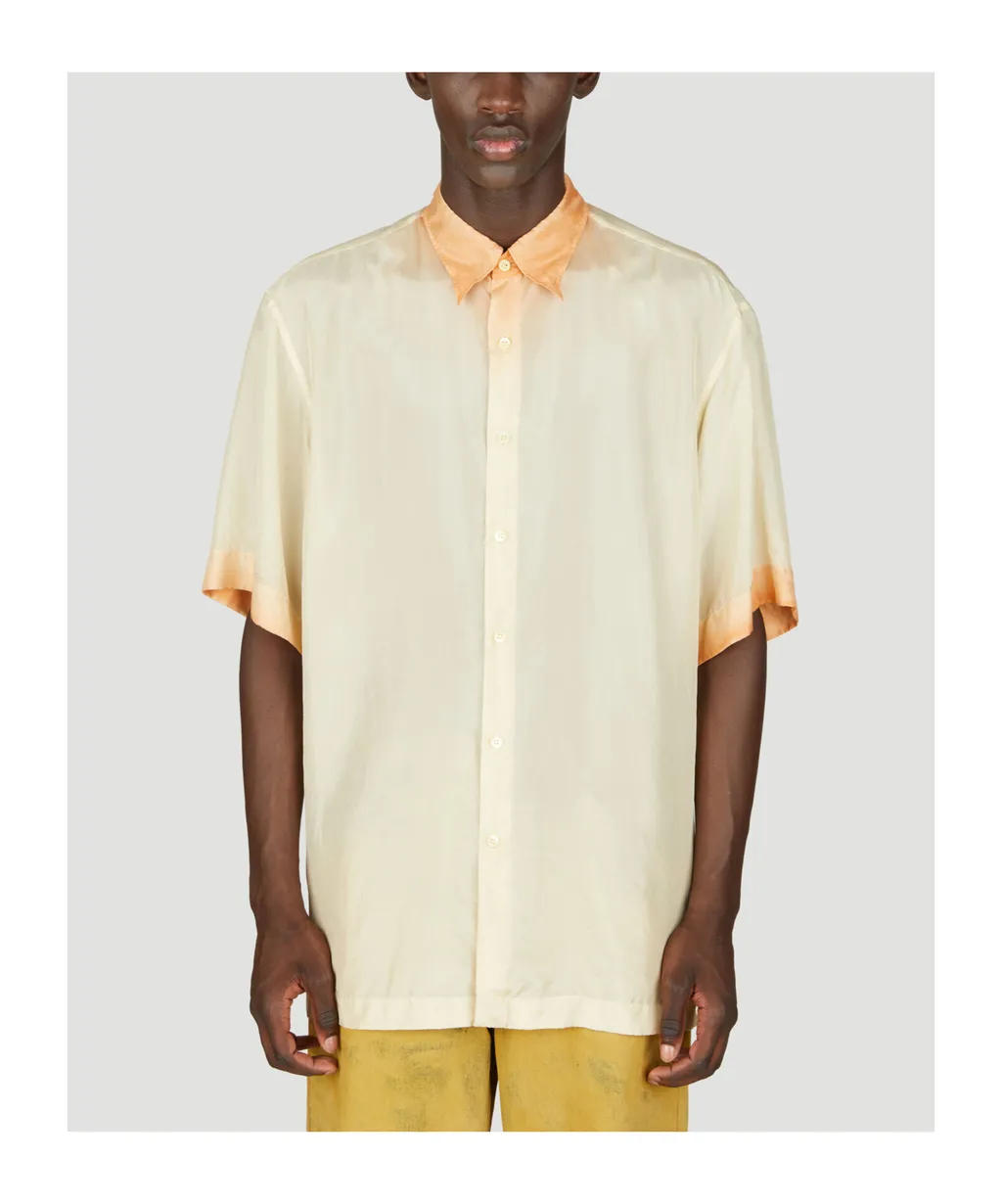 Dries Van Noten Cassidye Tie-Dyed Short-Sleeved Shirt
