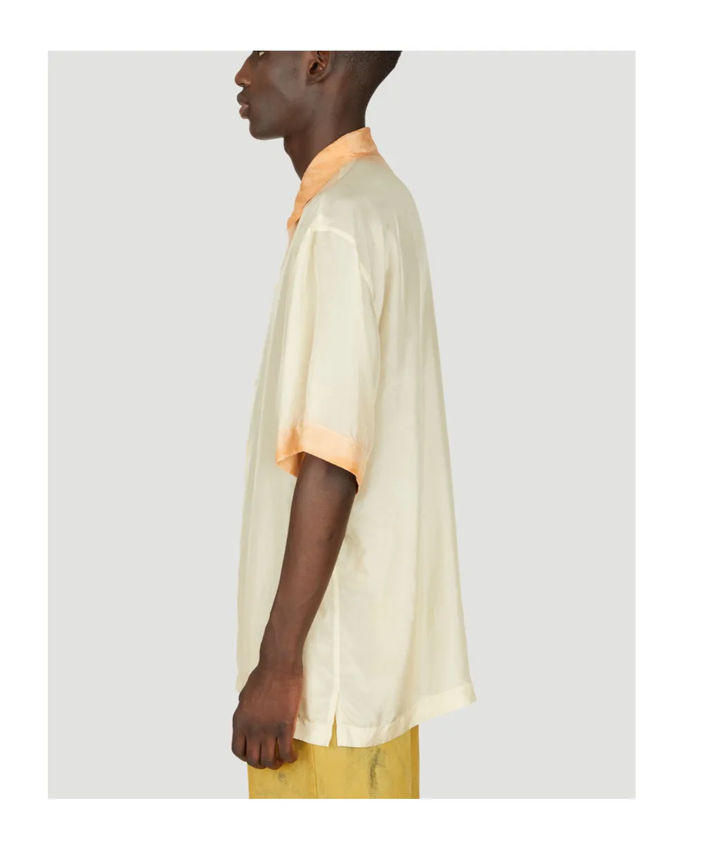Dries Van Noten Cassidye Tie-Dyed Short-Sleeved Shirt