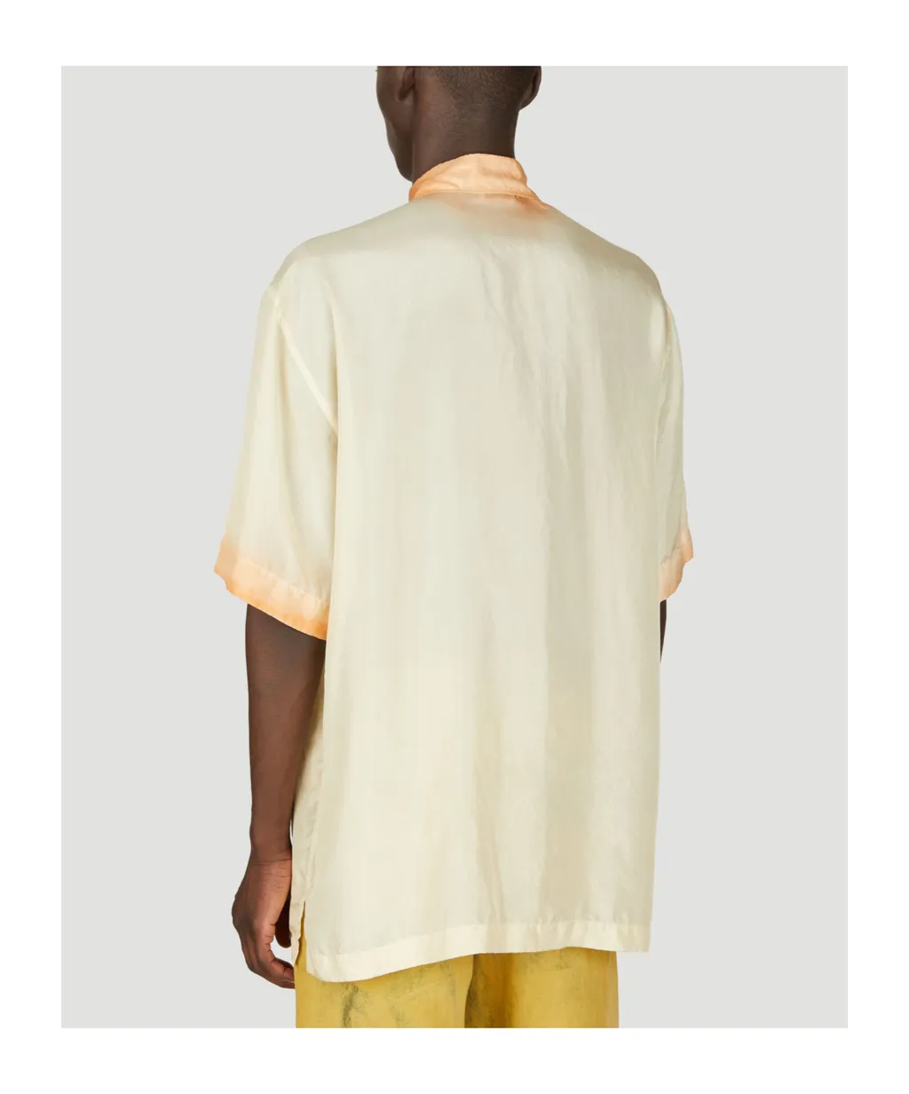 Dries Van Noten Cassidye Tie-Dyed Short-Sleeved Shirt
