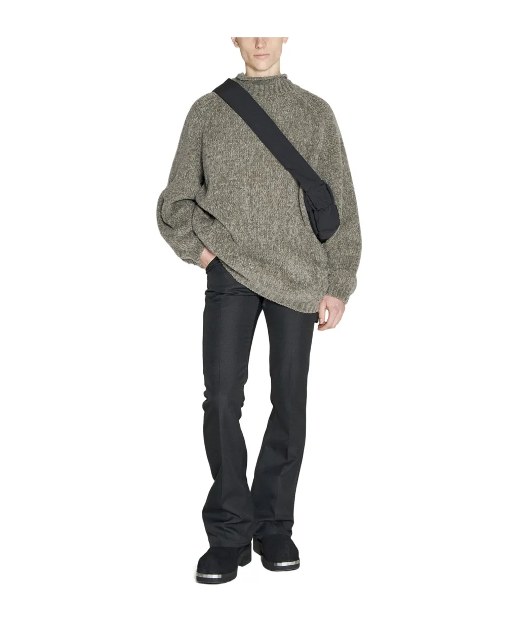 Long Sleeved Rib Sweater