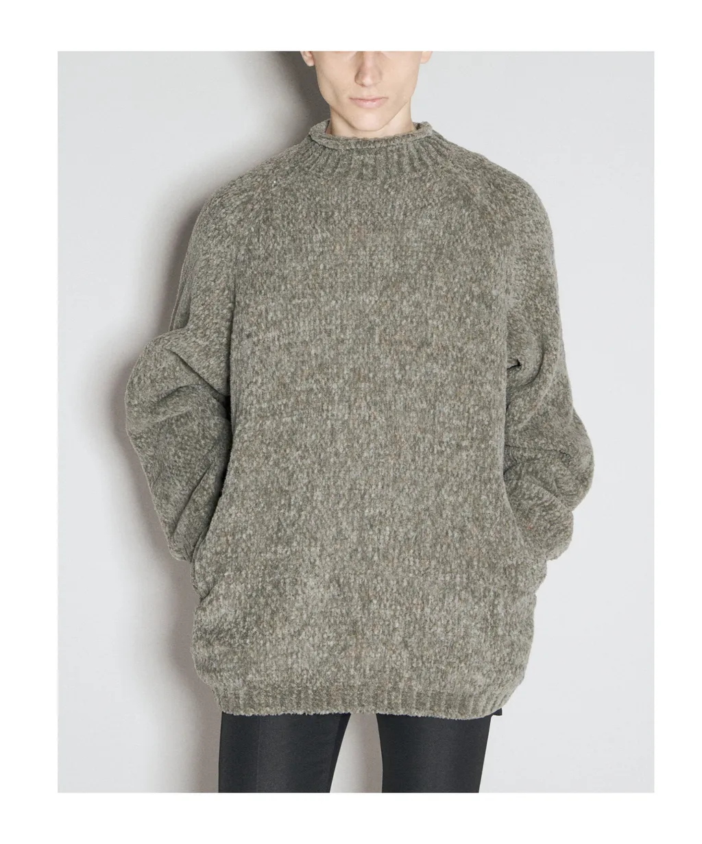 Long Sleeved Rib Sweater