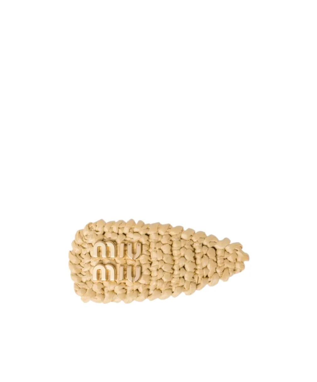 Woven Fabric Hair Clip