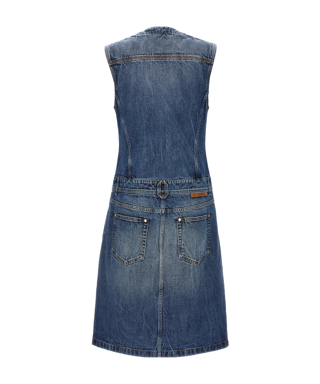 Stella Mccartney Sleeveless Denim Dress