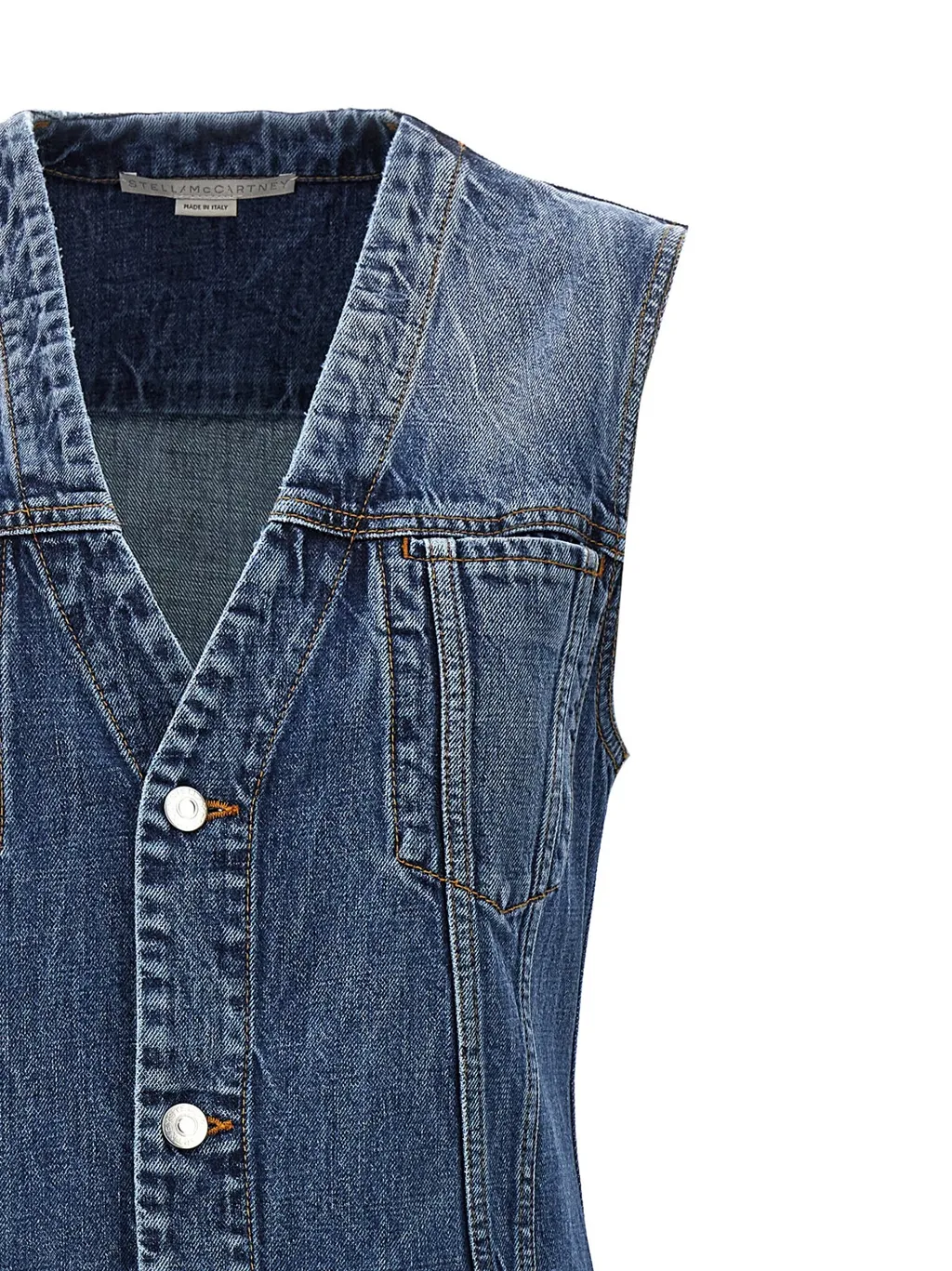 Stella Mccartney Sleeveless Denim Dress