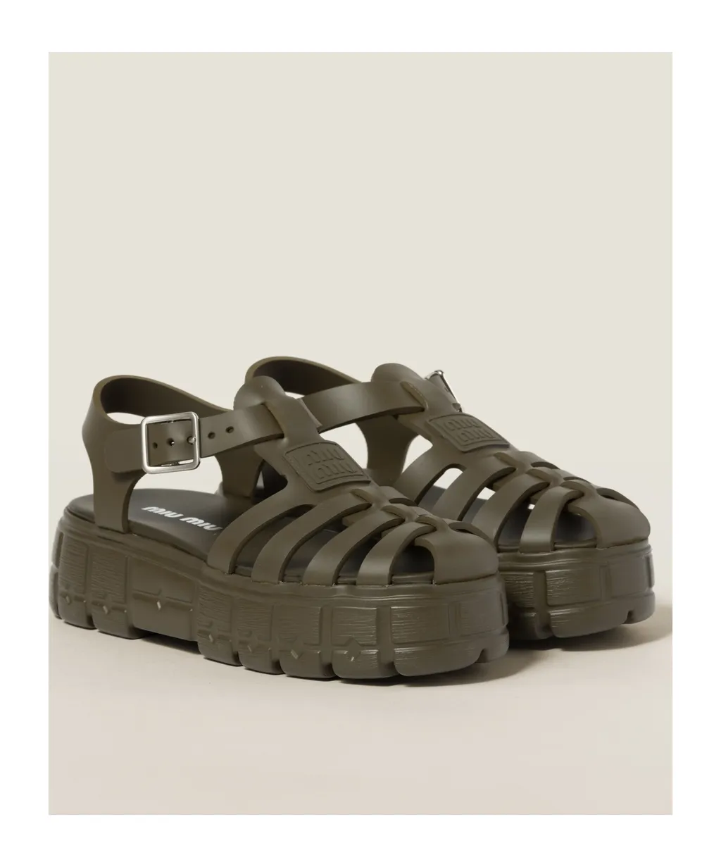 Eva Platform Cage Sandals