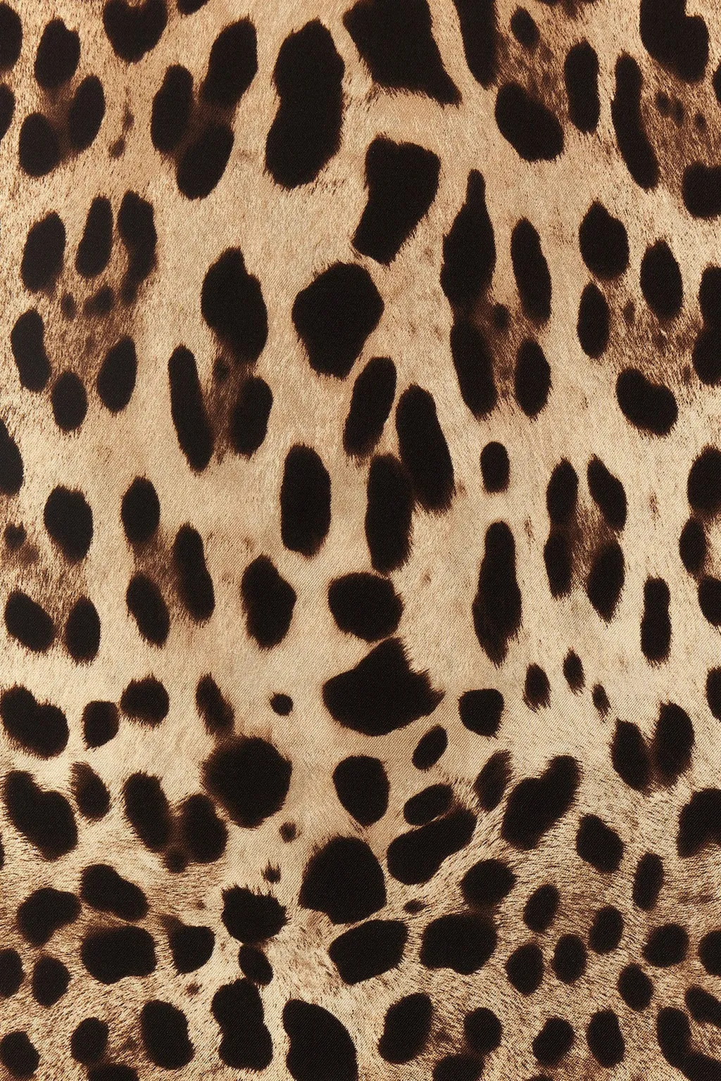 Dolce & Gabbana Leopard Printed Scarf