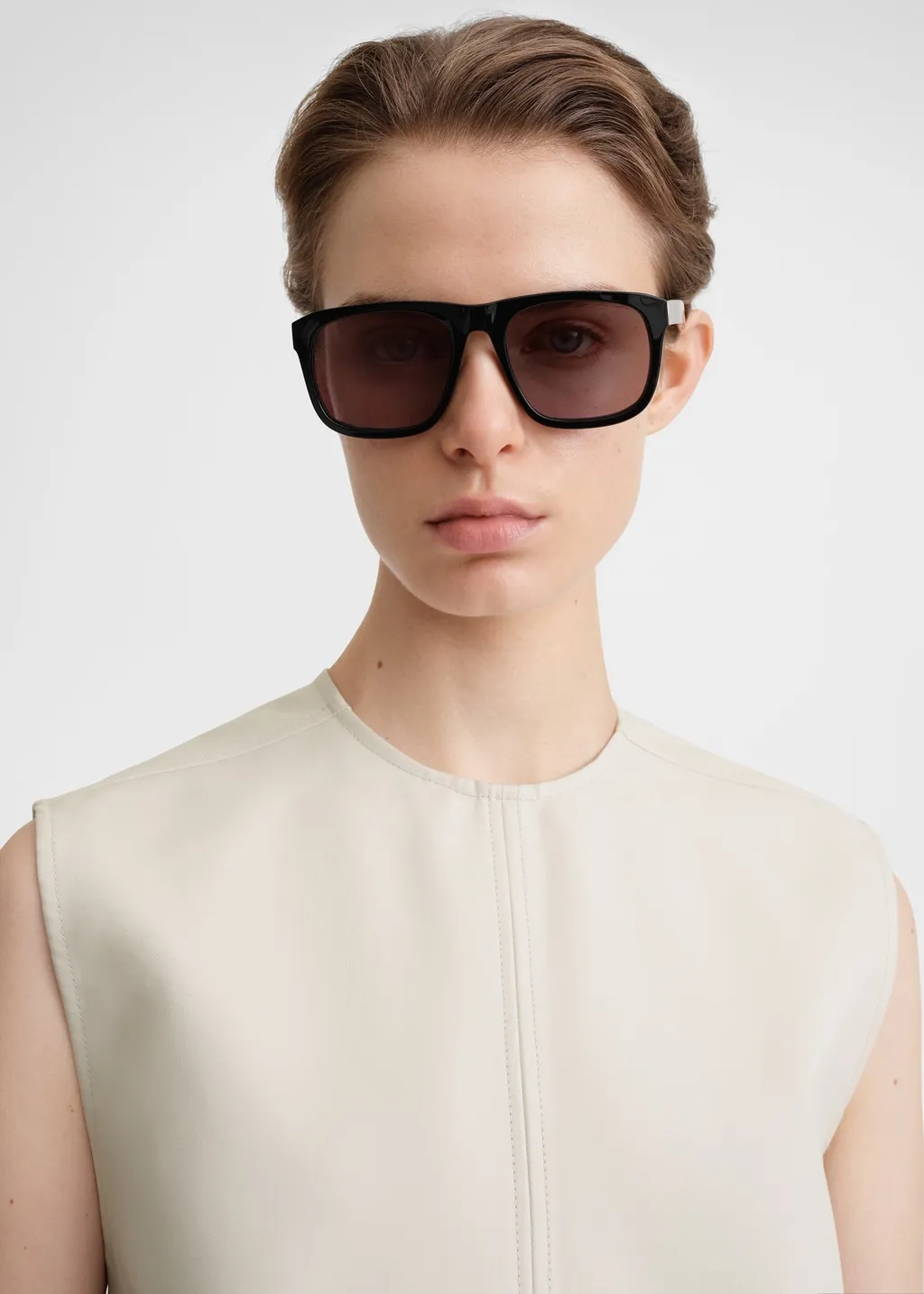 TotÊMe Logo Plaque The Navigators Square-Frame Sunglasses