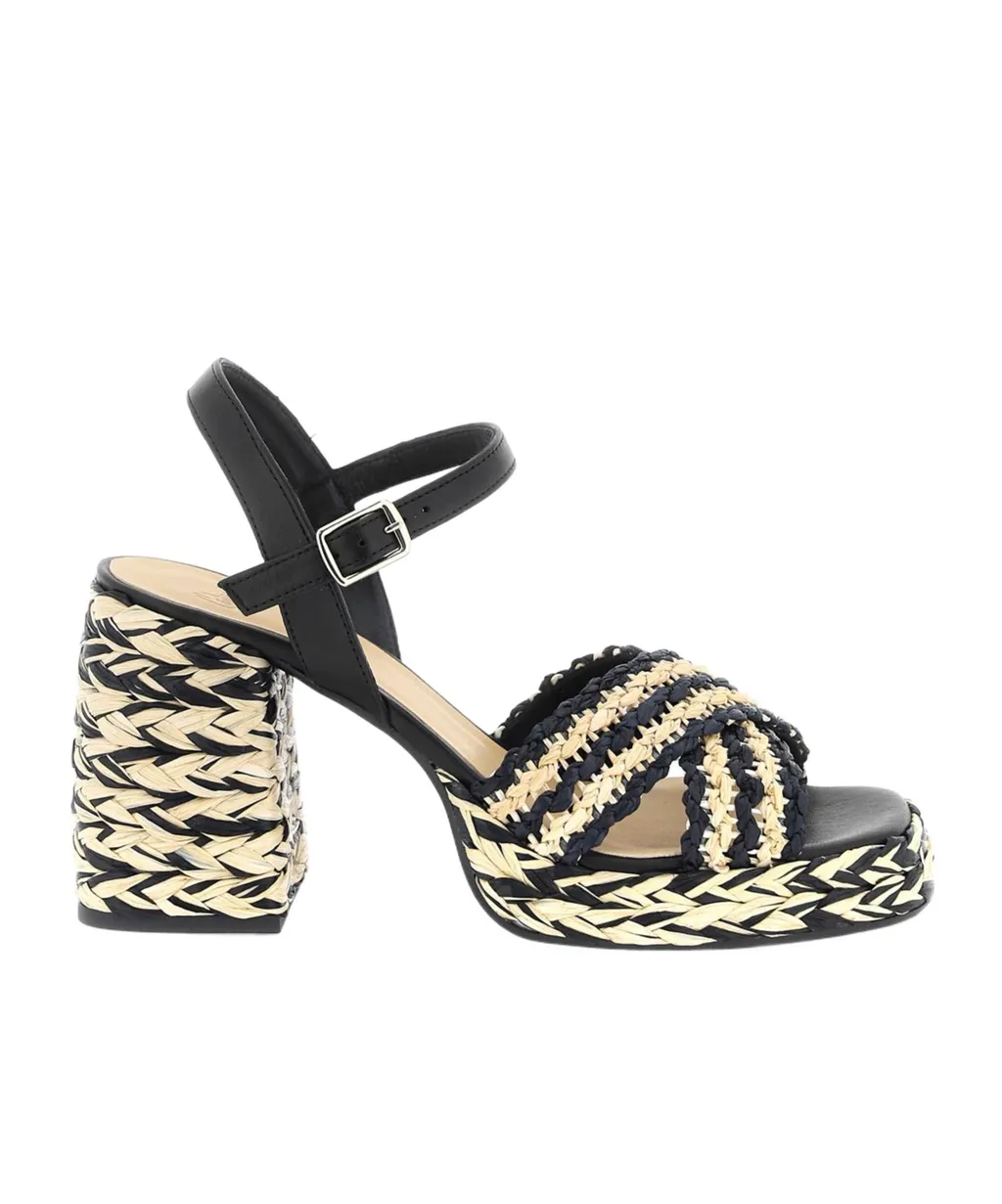 Castaer Vicen Crossover Strap Platform Sandals