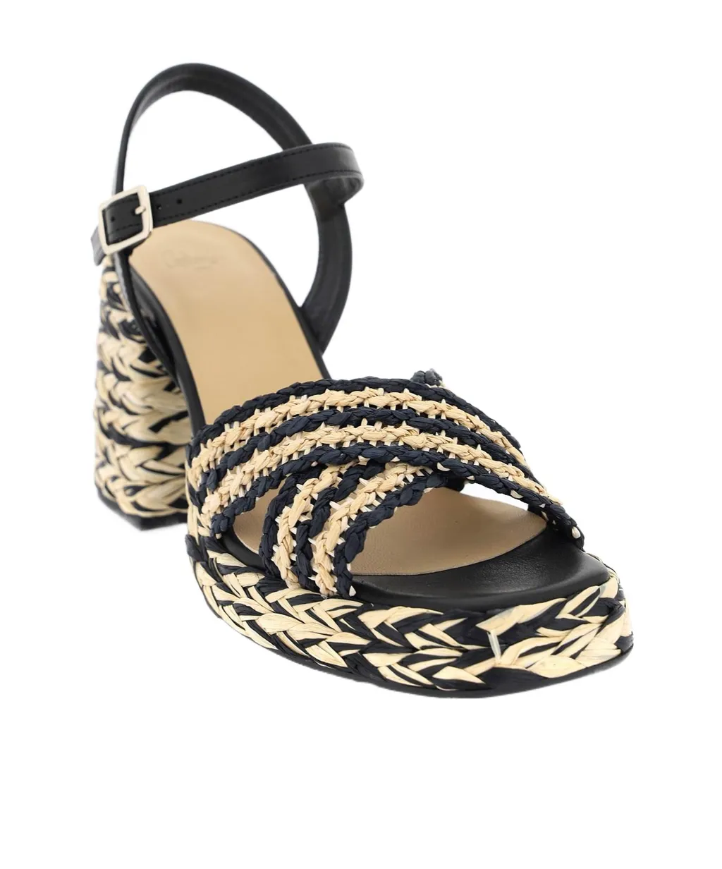 Castaer Vicen Crossover Strap Platform Sandals