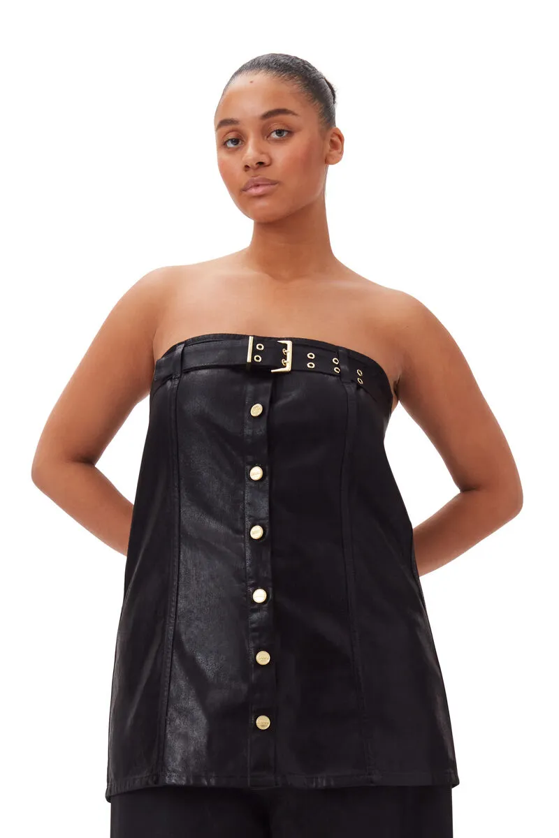 Ganni Strapless Top