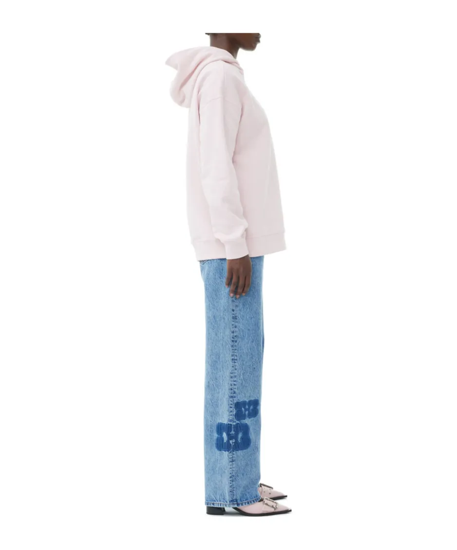 Ganni Hoodie From Organic Cotton
