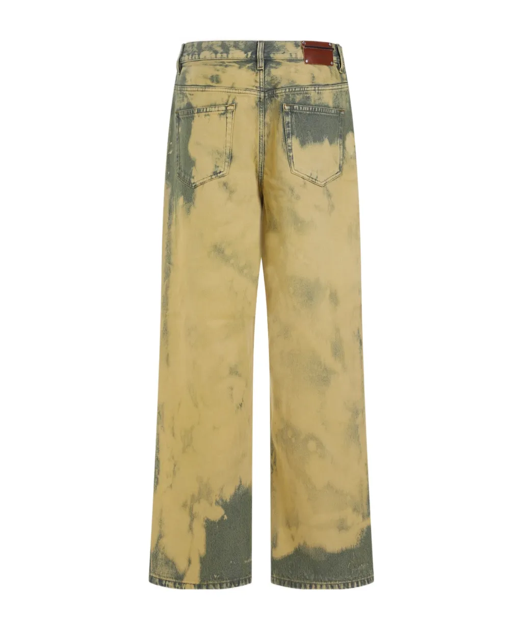 Belt Ring Denim Trousers