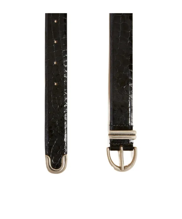 Bambi Crocodile-Effect Belt