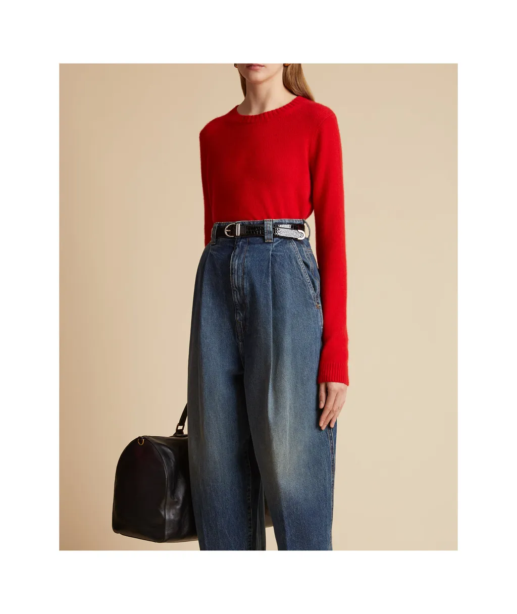 Bambi Crocodile-Effect Belt