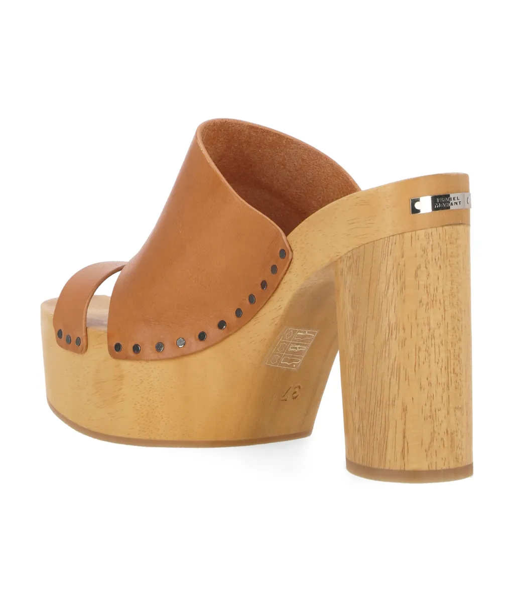 Isabel Marant Hyun Round Toe Clogs