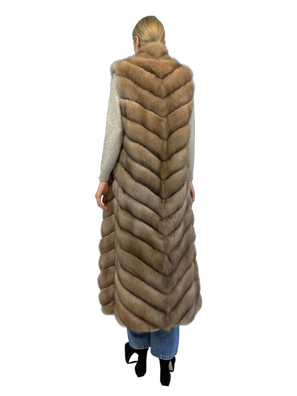 Sleeveless Long Fur