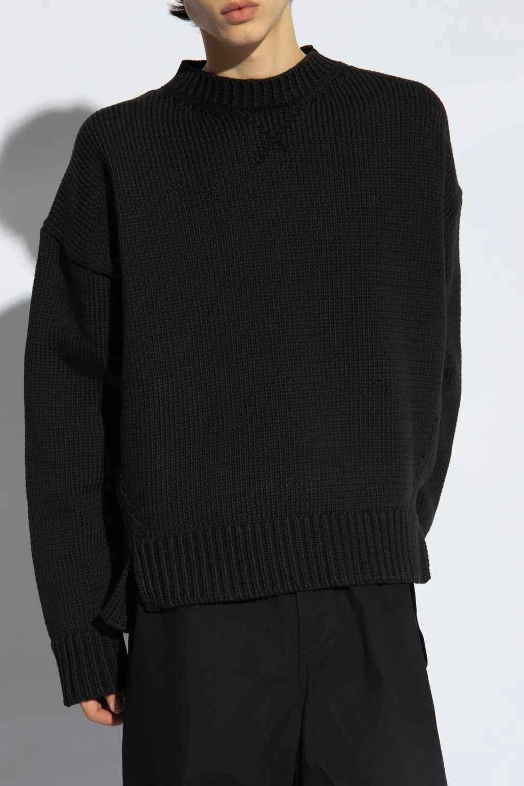 Jil Sander Drop Shoulder Knitted Jumper