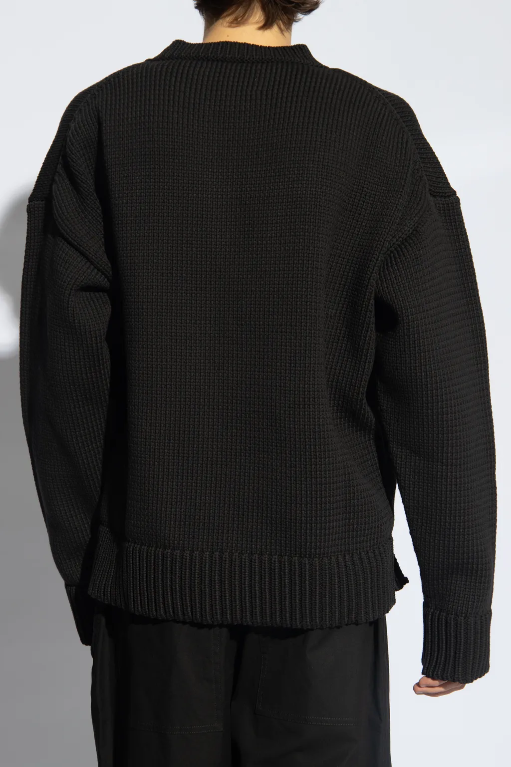 Jil Sander Drop Shoulder Knitted Jumper