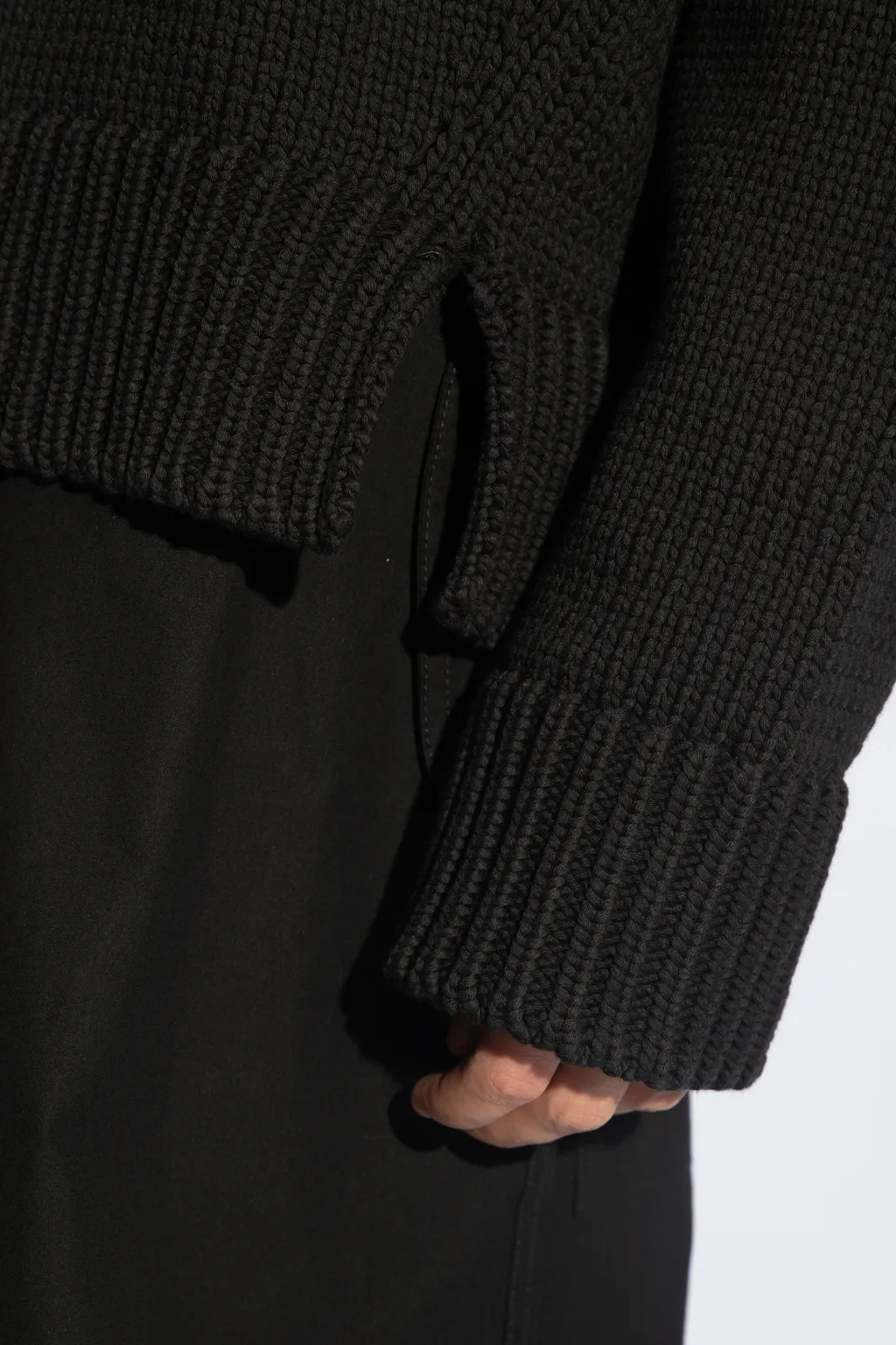 Jil Sander Drop Shoulder Knitted Jumper