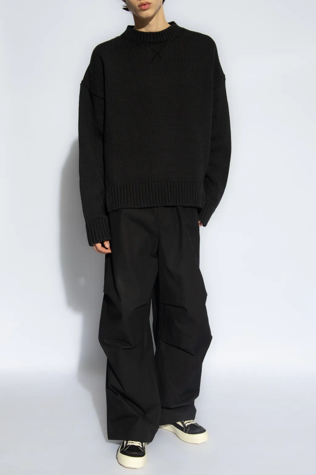 Jil Sander Drop Shoulder Knitted Jumper