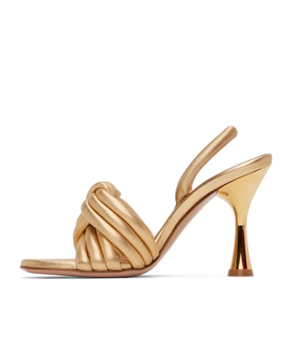 Knot Detail Heeled Sandals