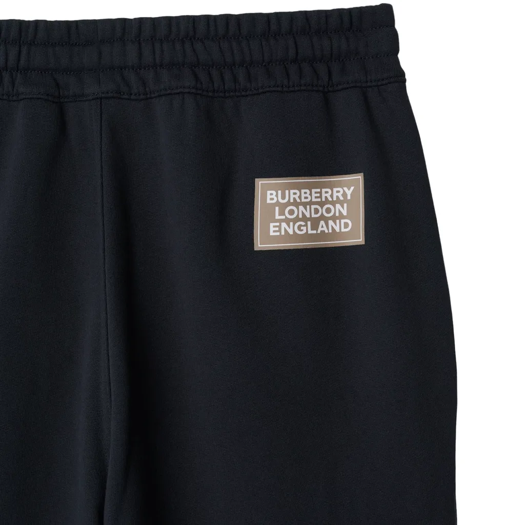 Logo Pleated Sweatpants