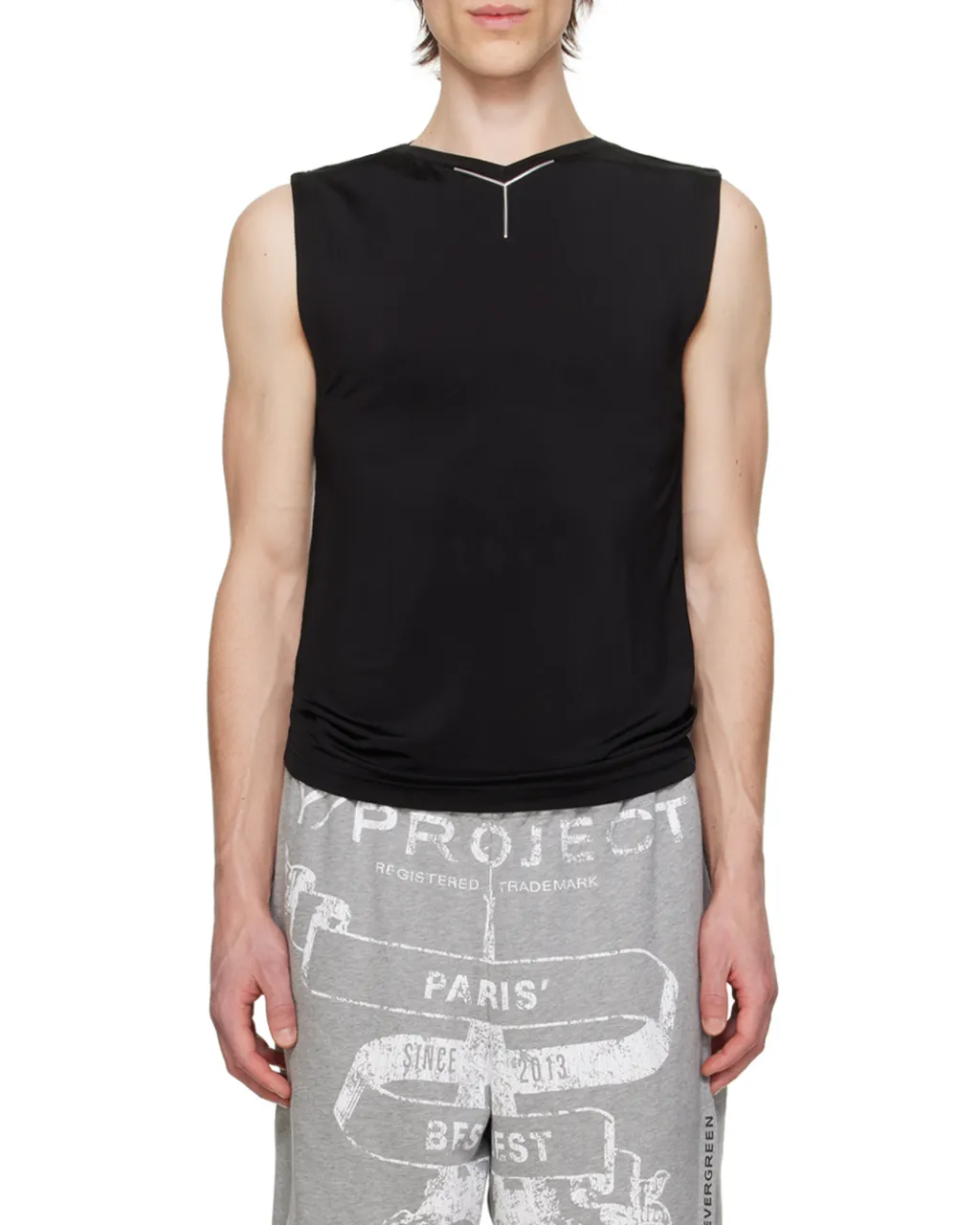 Y Chrome Tank Top