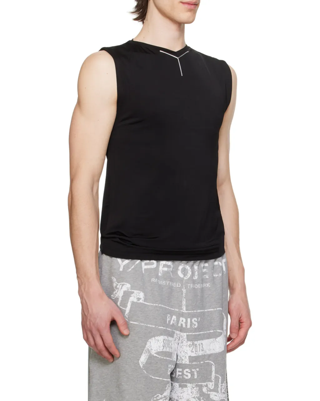 Y Chrome Tank Top