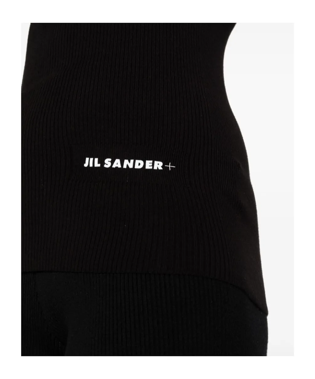 Fine-Ribbed Sleeveless Top