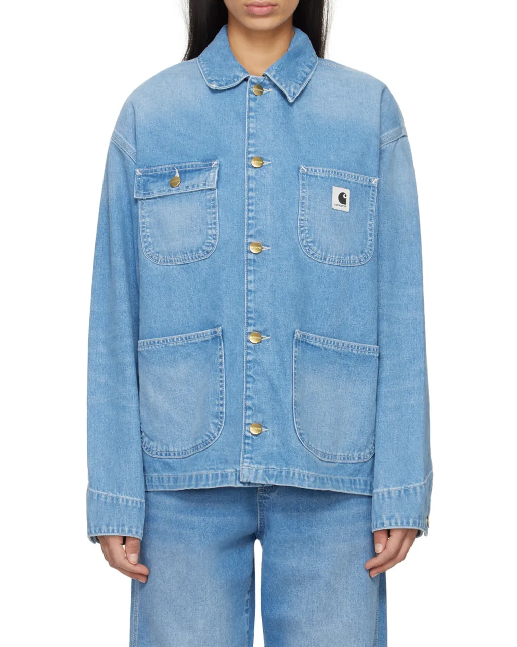 Pocket-Detail Denim Jacket