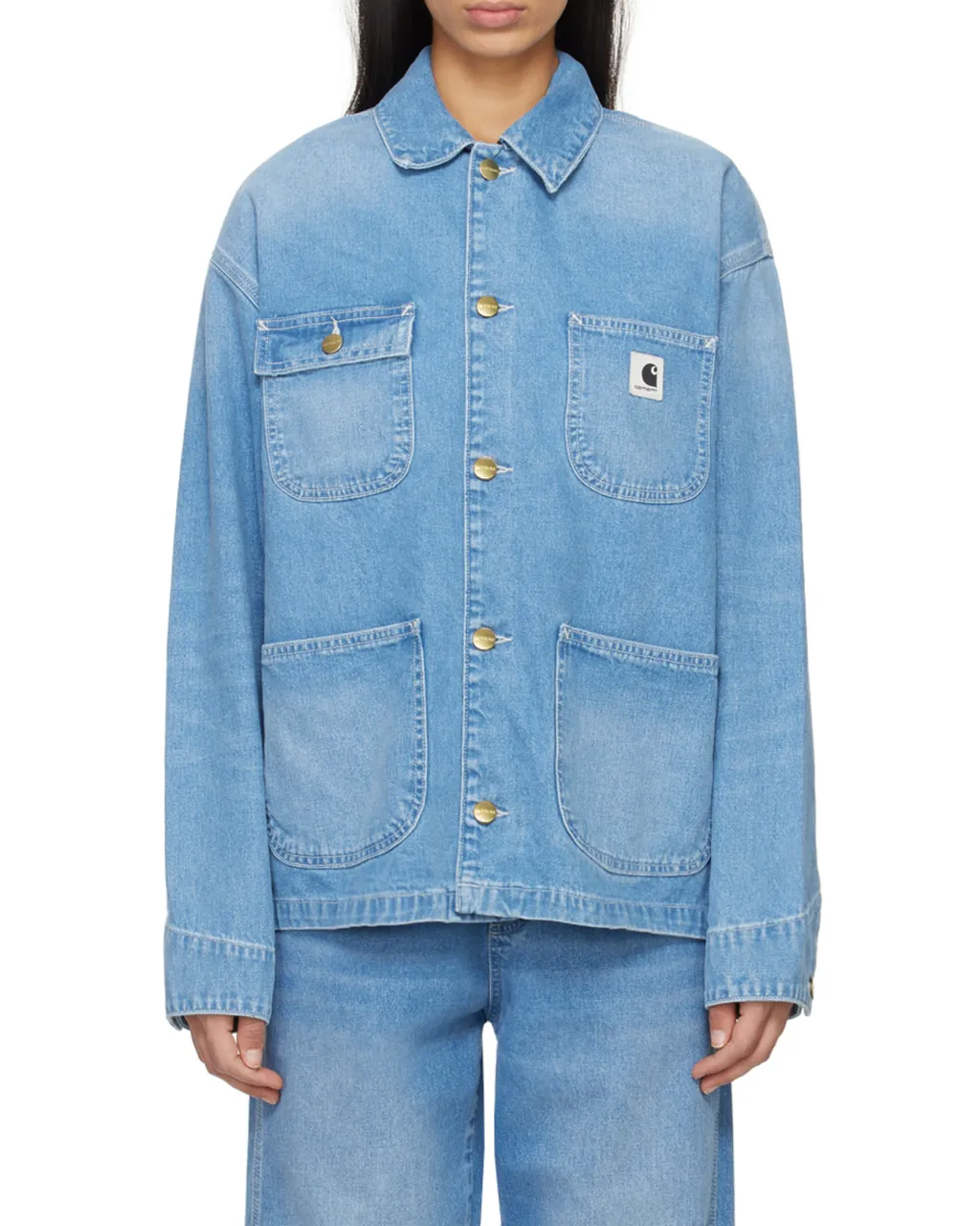 Pocket-Detail Denim Jacket