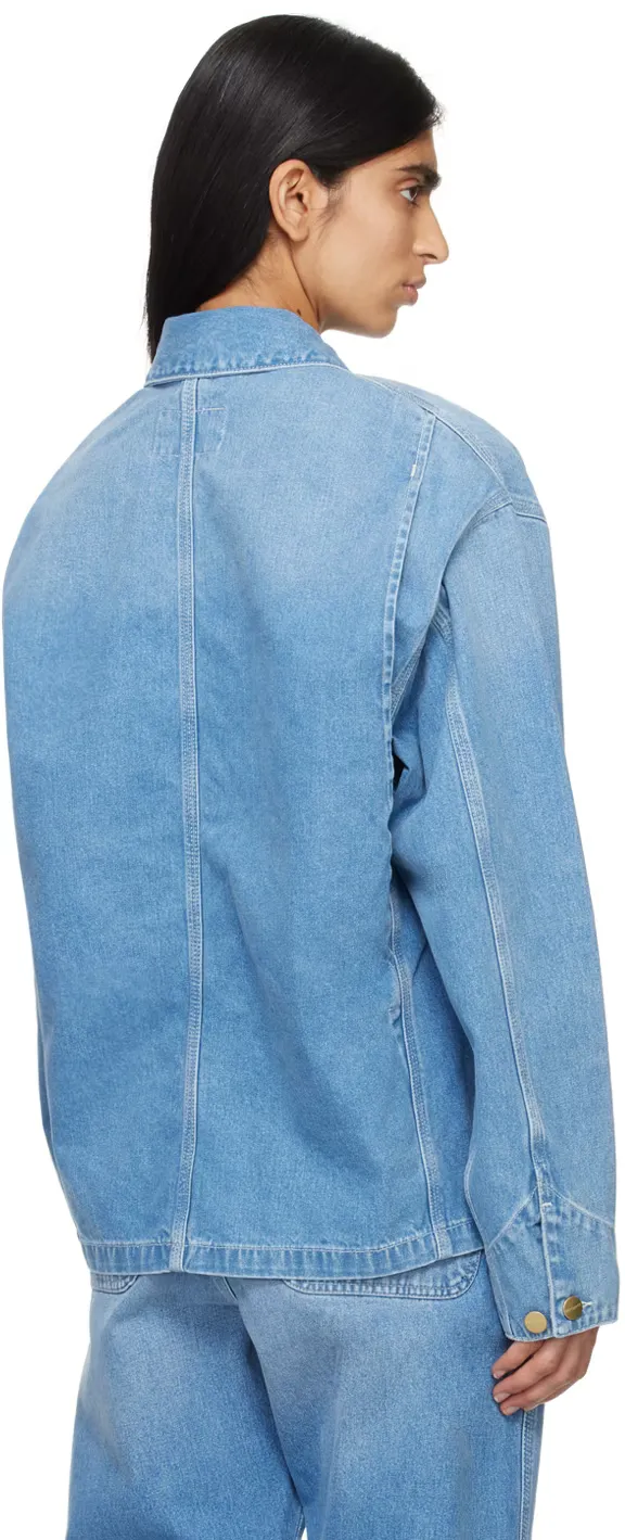 Pocket-Detail Denim Jacket